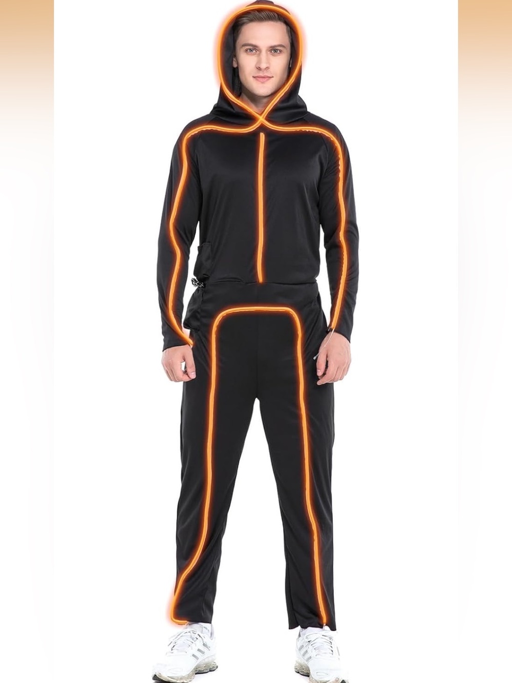 HSCTEK Light-up Adult Stick Figure Costume